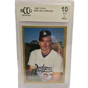 1999 Topps - #285 Kevin Brown Mint 10